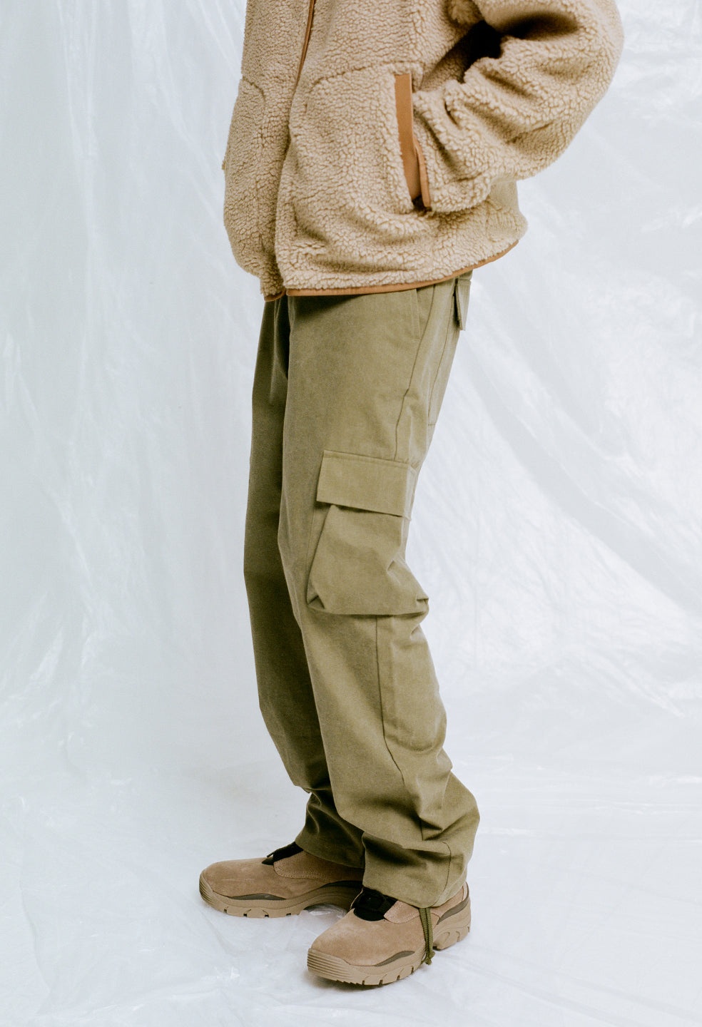WASHED CORPUS CARGO PANTS - 3