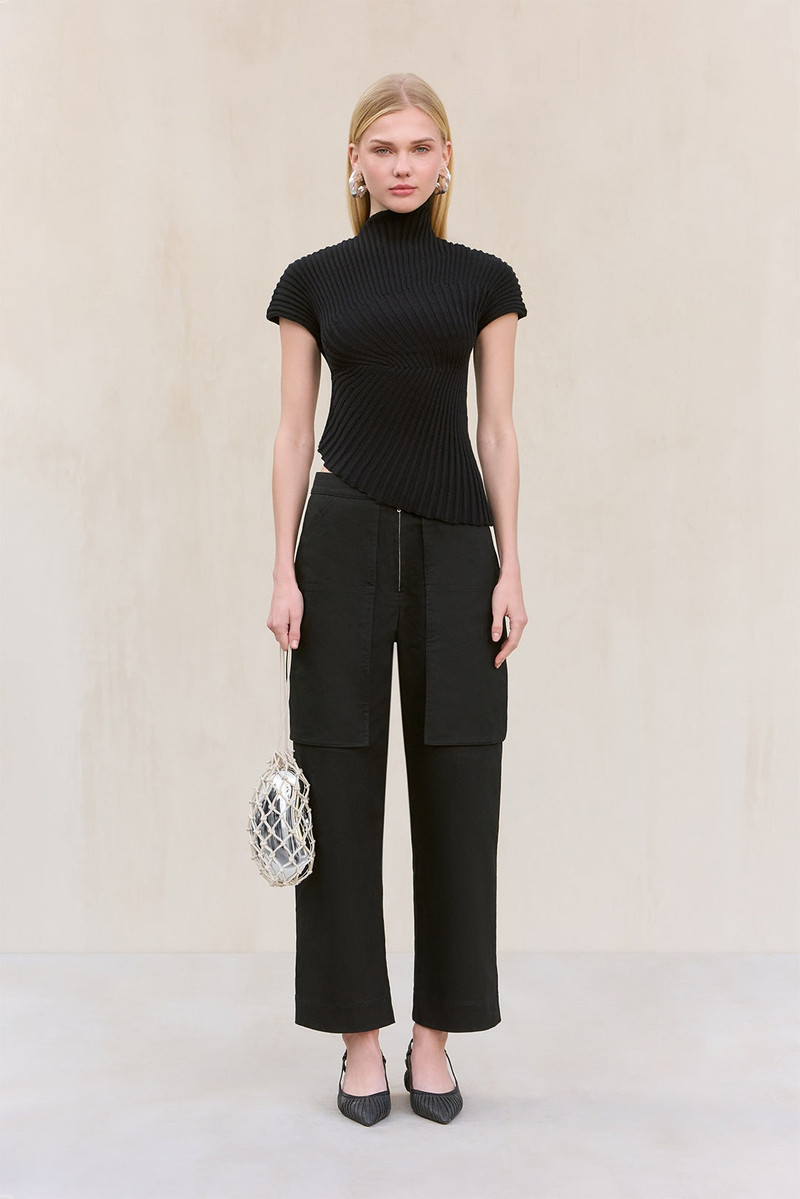 Cult Gaia ANNEMIE KNIT TOP outlook