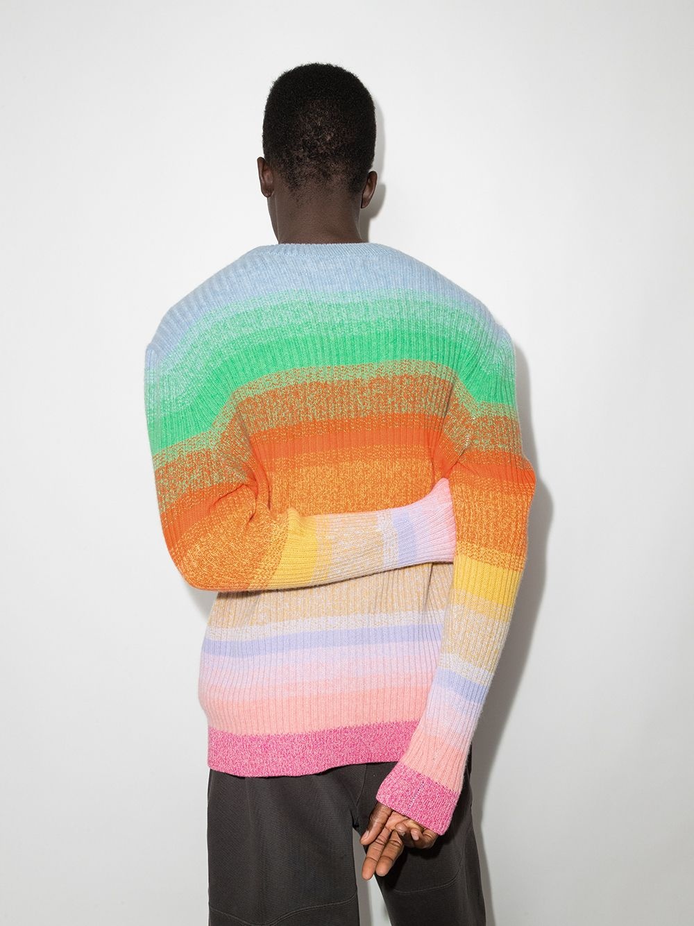 Morph striped crew neck jumper - 3