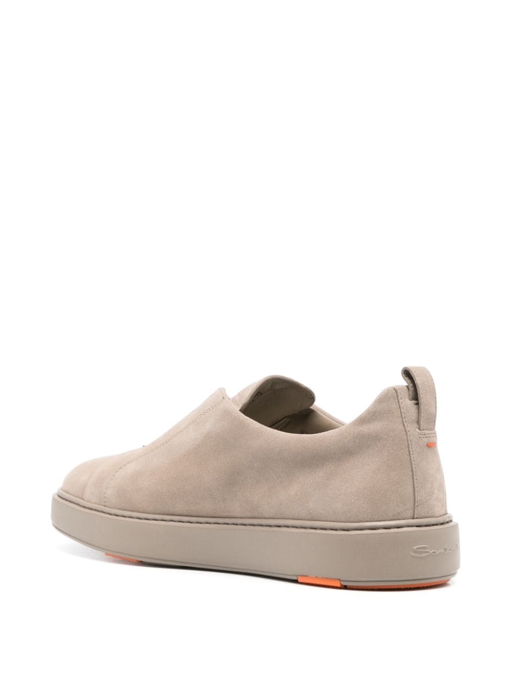 suede slip-on sneakers - 3