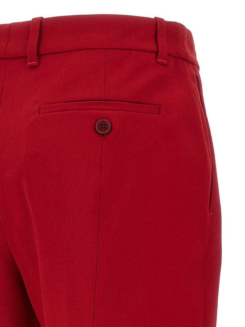 pleated flared trousers 3