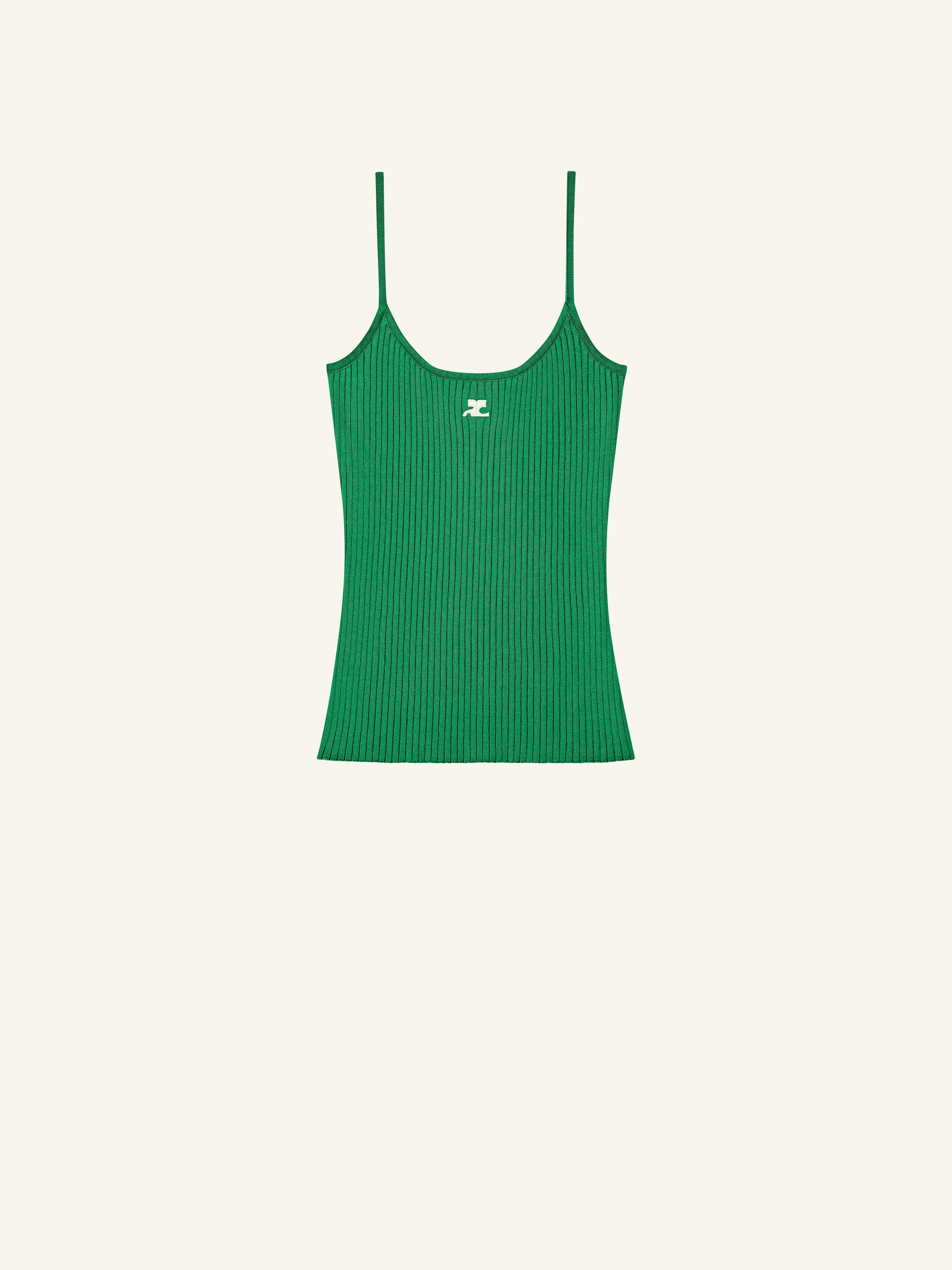 REEDITON RIB KNIT TANK TOP - 1