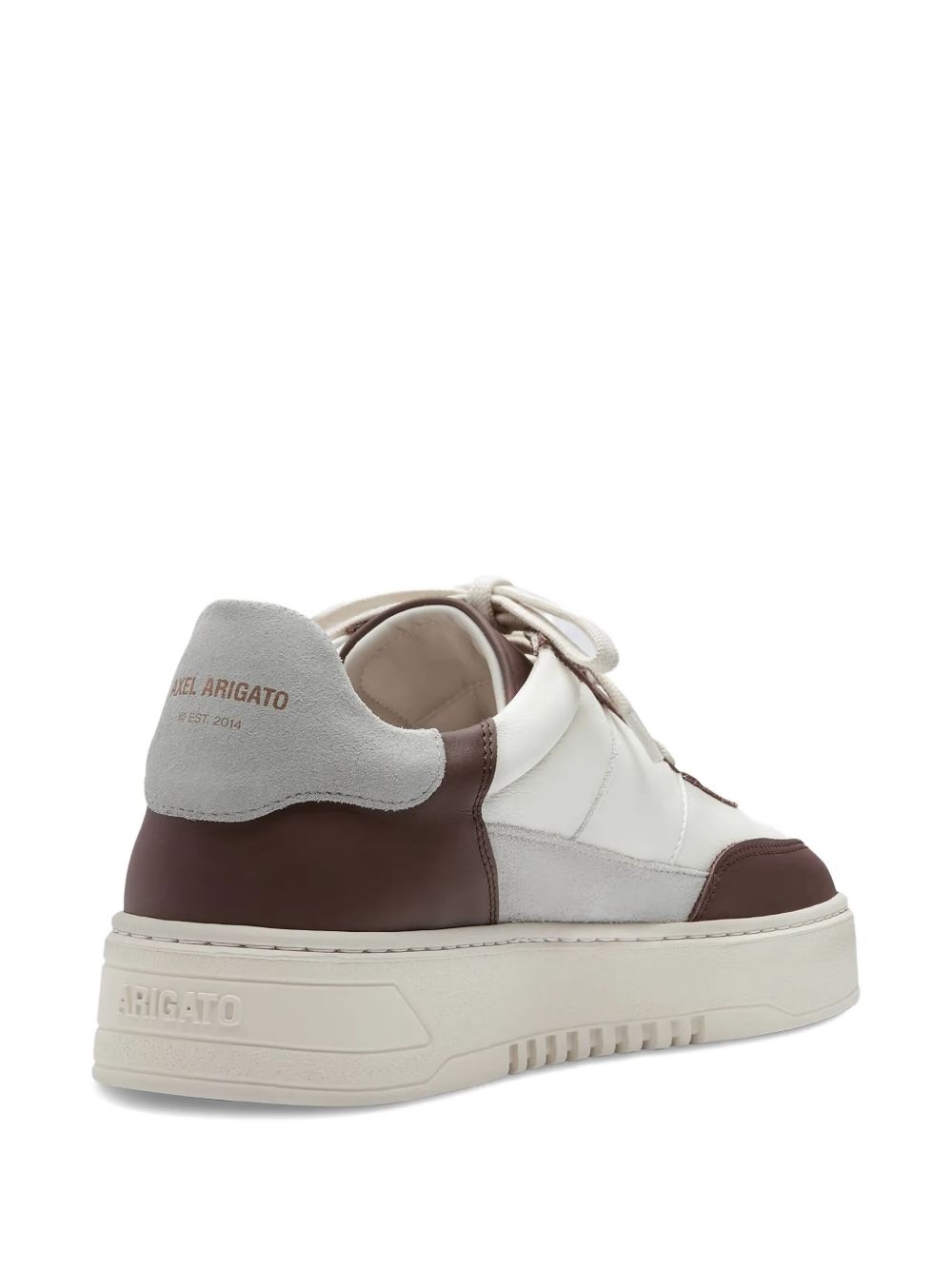 panelled low-top sneakers - 3