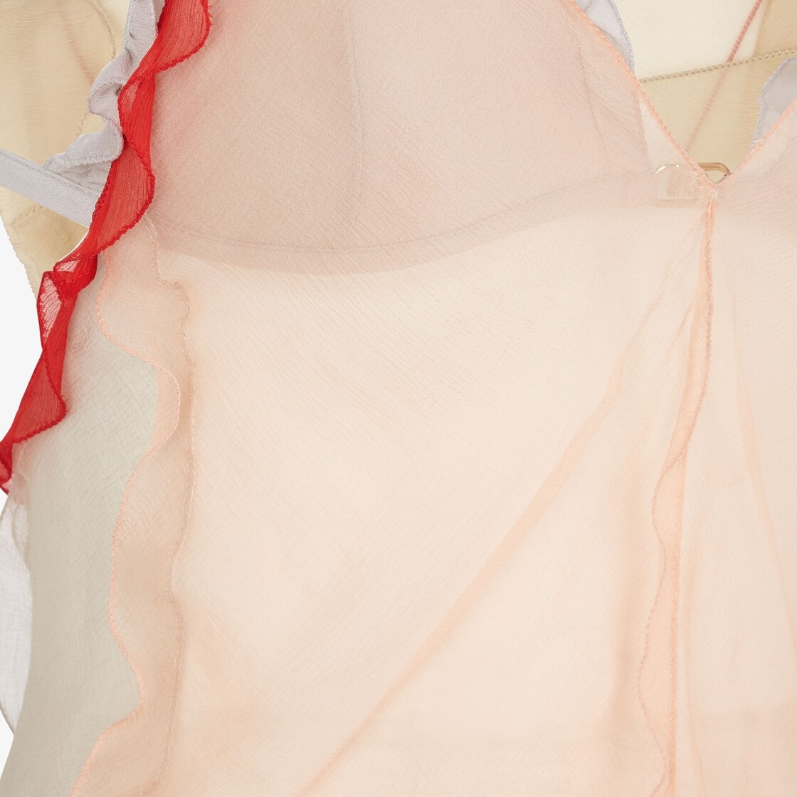 Light pink chiffon top - 3