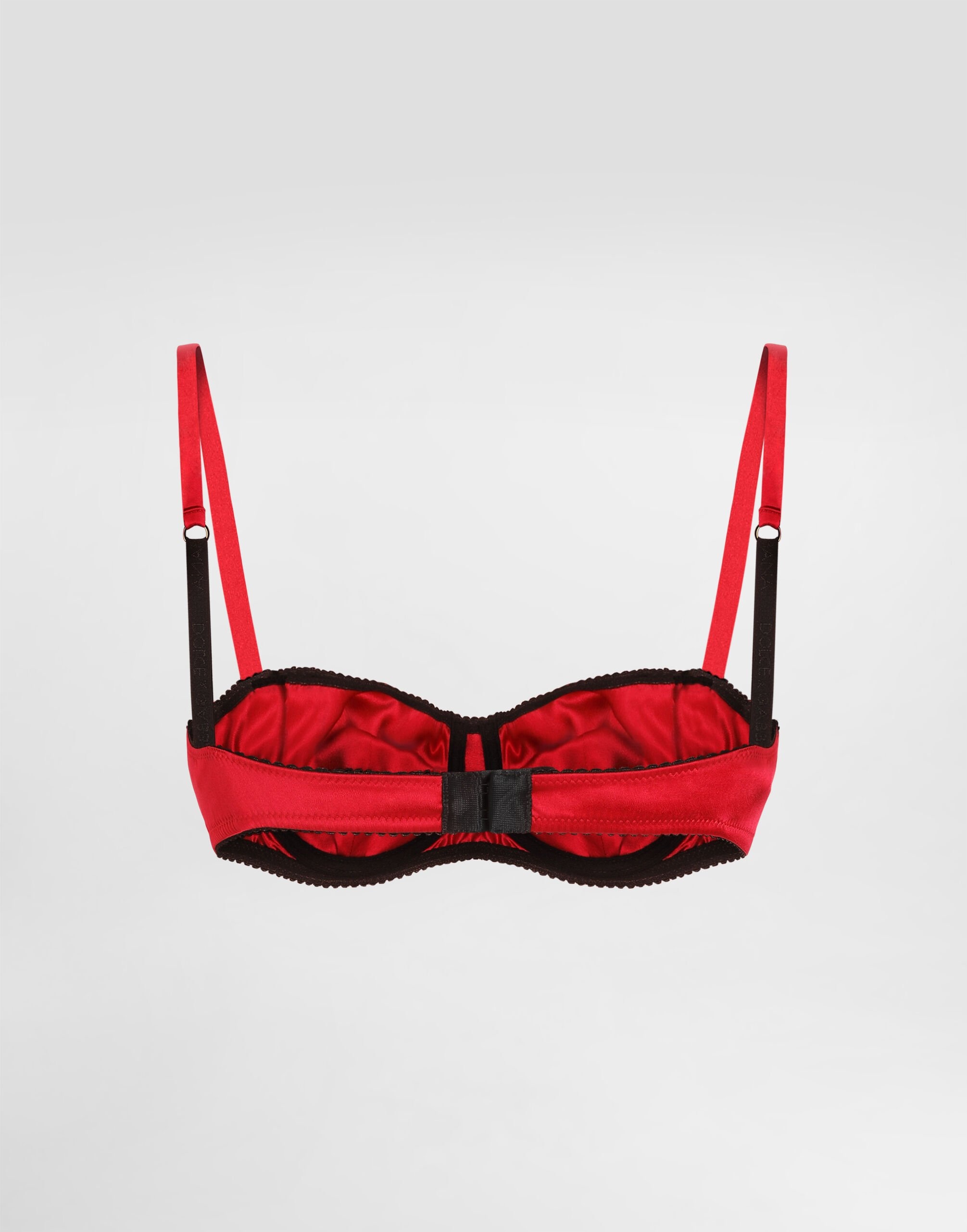 Satin balconette bra - 3