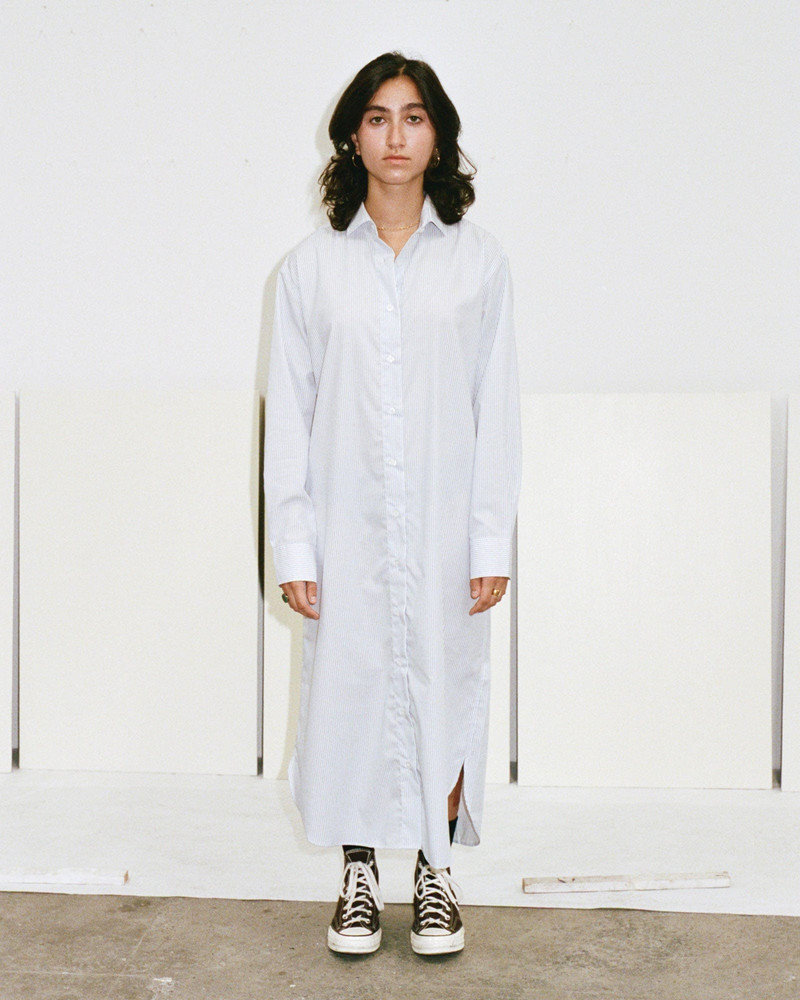 BASERANGE Ole Shirt Dress - Organic Cotton outlook