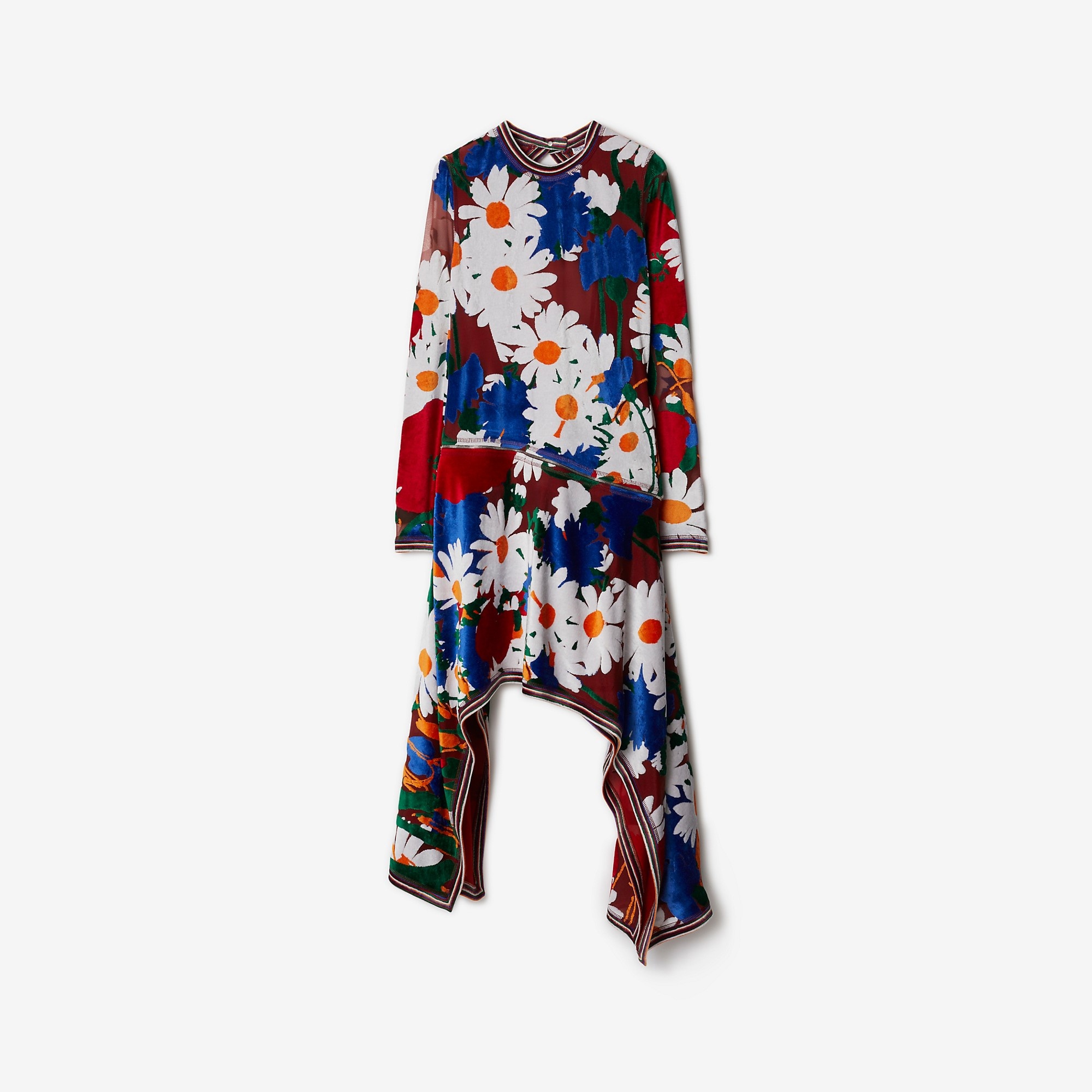 Daisy Garden Velvet Dress - 1