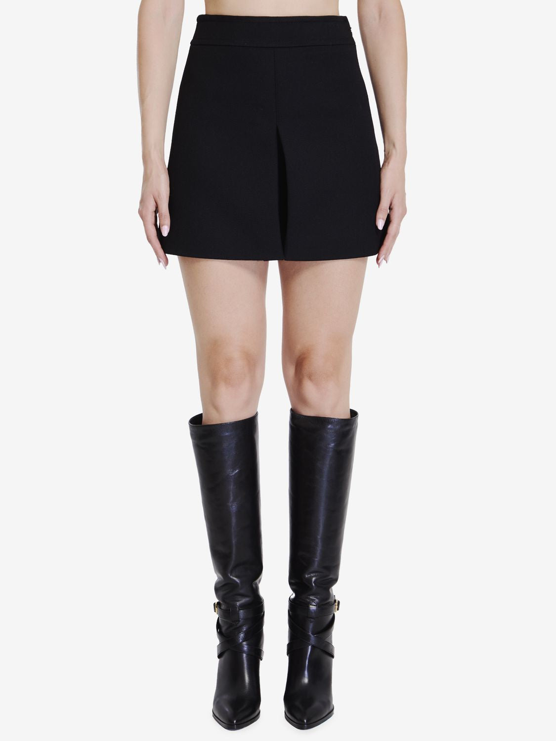 Celine Women Trapeze Mini Skirt - 2
