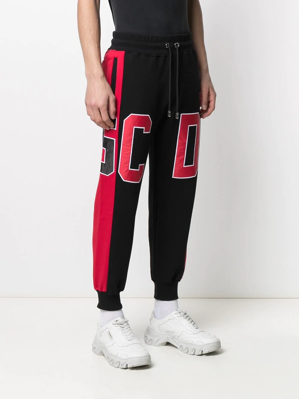 colour-block logo track trousers - 3