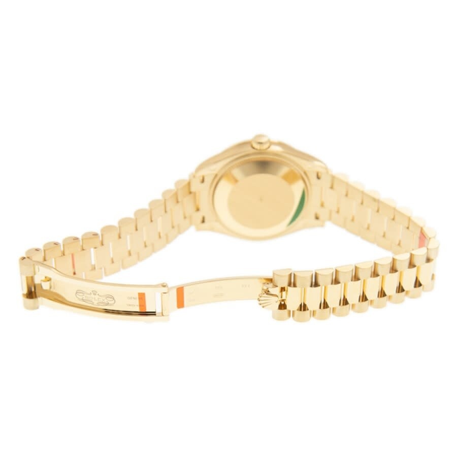 Rolex Datejust 31 Malachite Diamond Dial Ladies 18kt Yellow Gold President Watch 278288MLRDP - 6