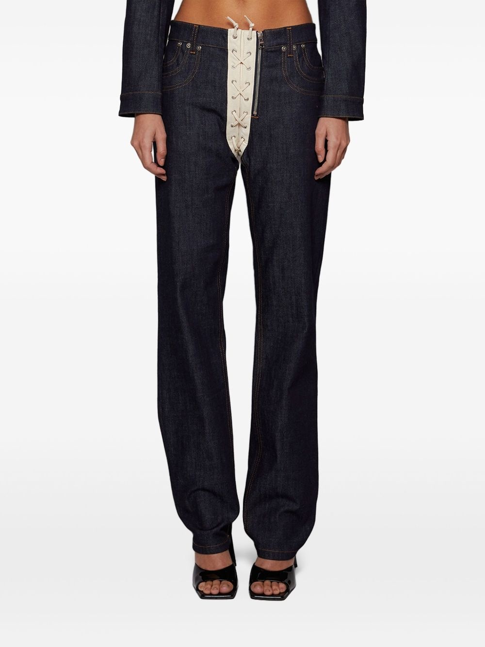 straight-leg jeans - 3