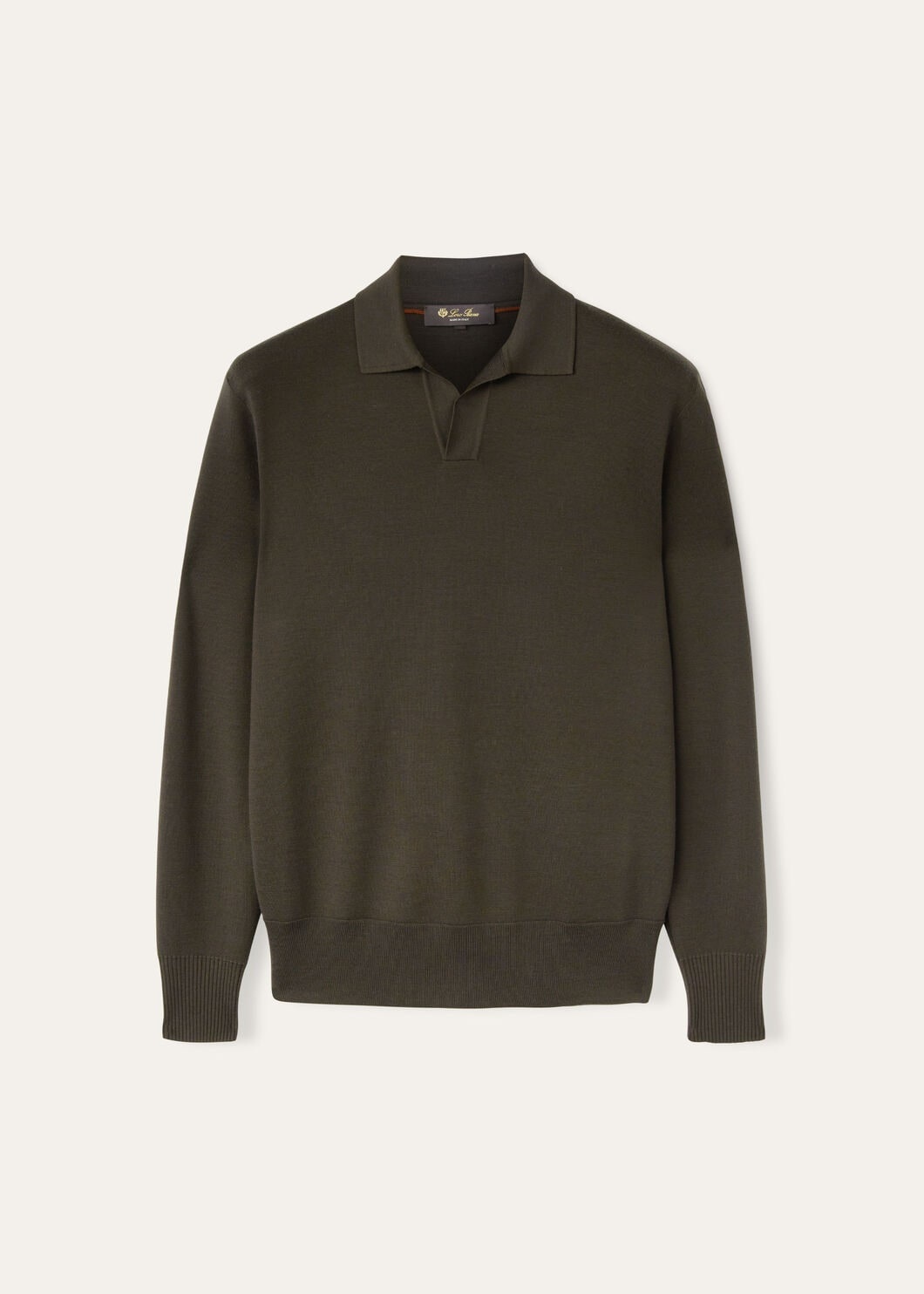 Buttonless Polo-shirt - 1
