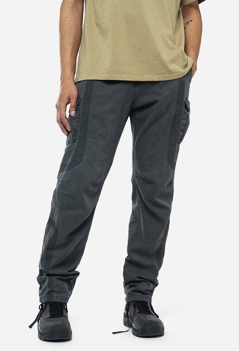 COTTON POPLIN FRAME II CARGO PANTS - 6