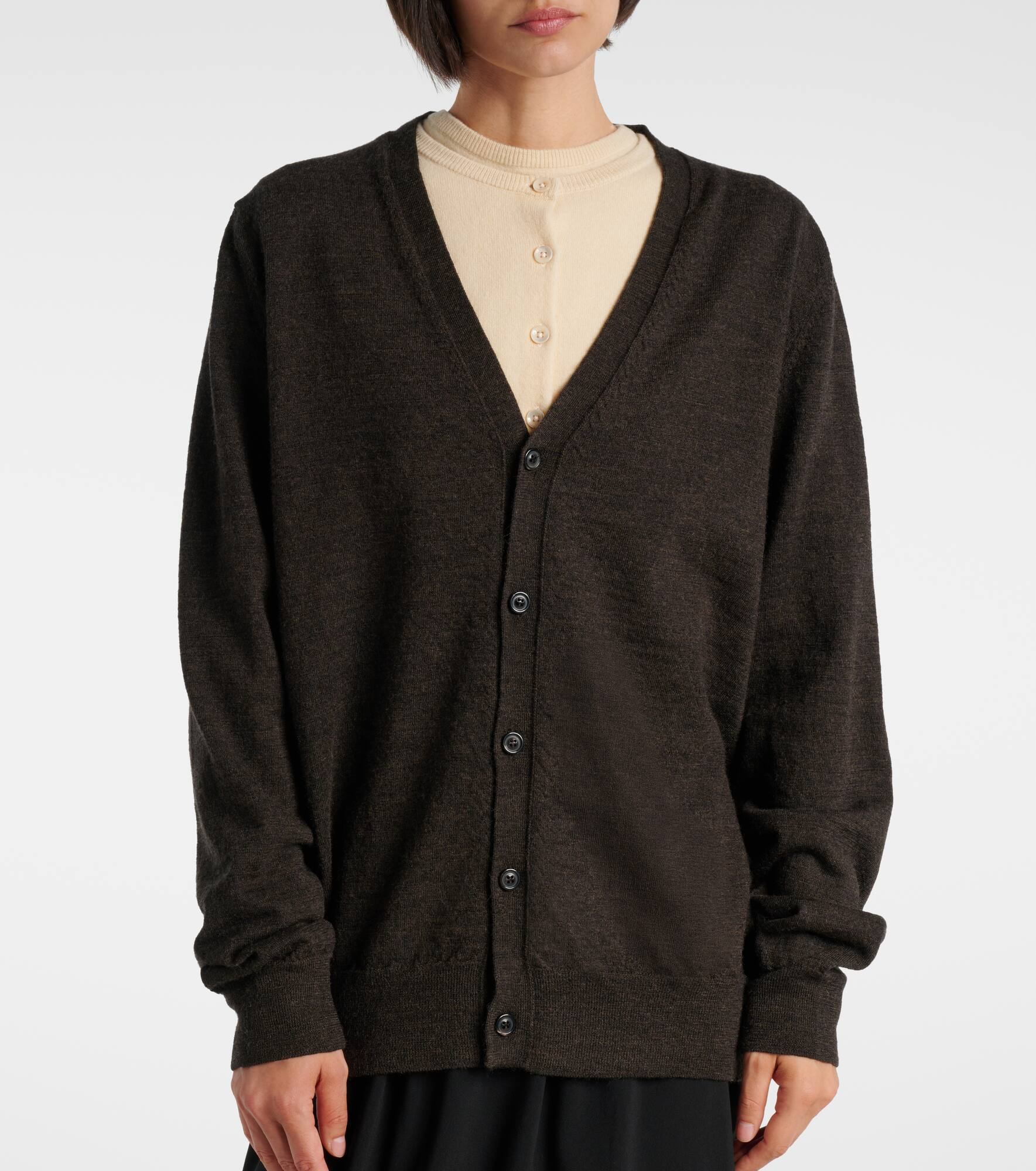 Four Stitches wool cardigan - 5
