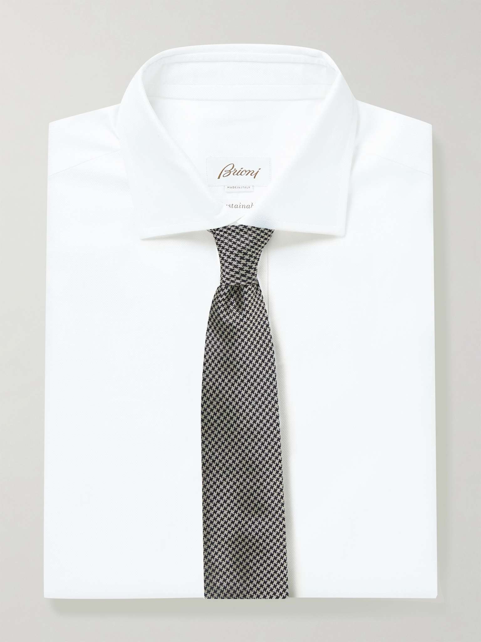 Slim-Fit Cutaway-Collar Cotton Oxford Shirt - 10