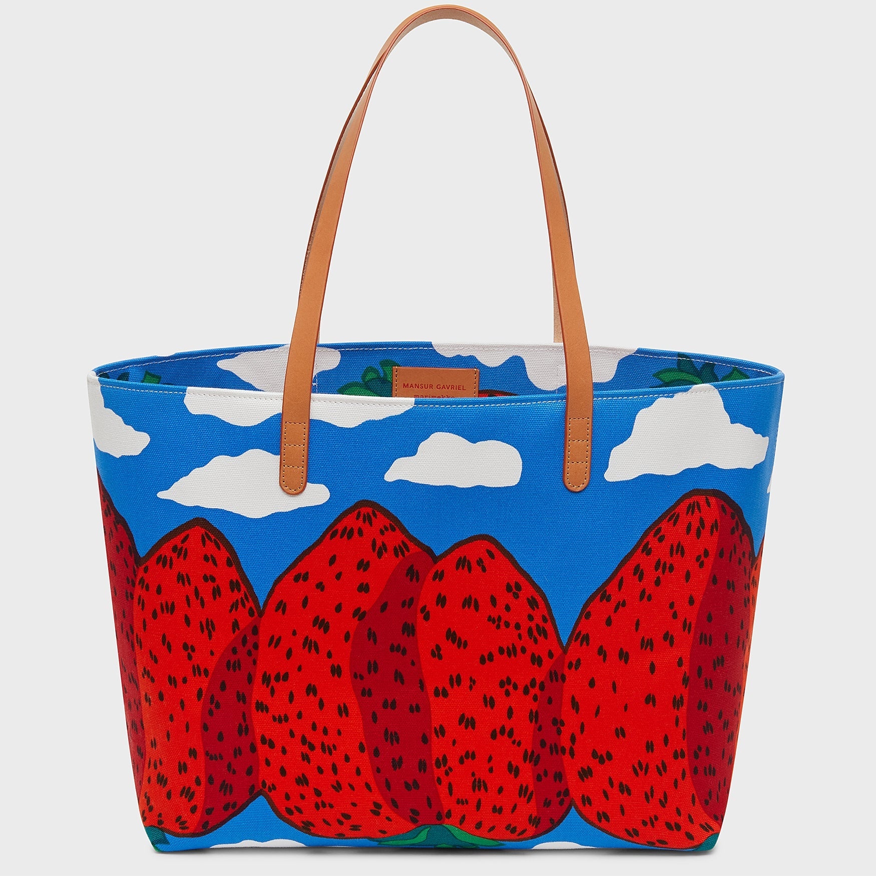 Mansur Gavriel Everyday Logo-Print Tote Bag