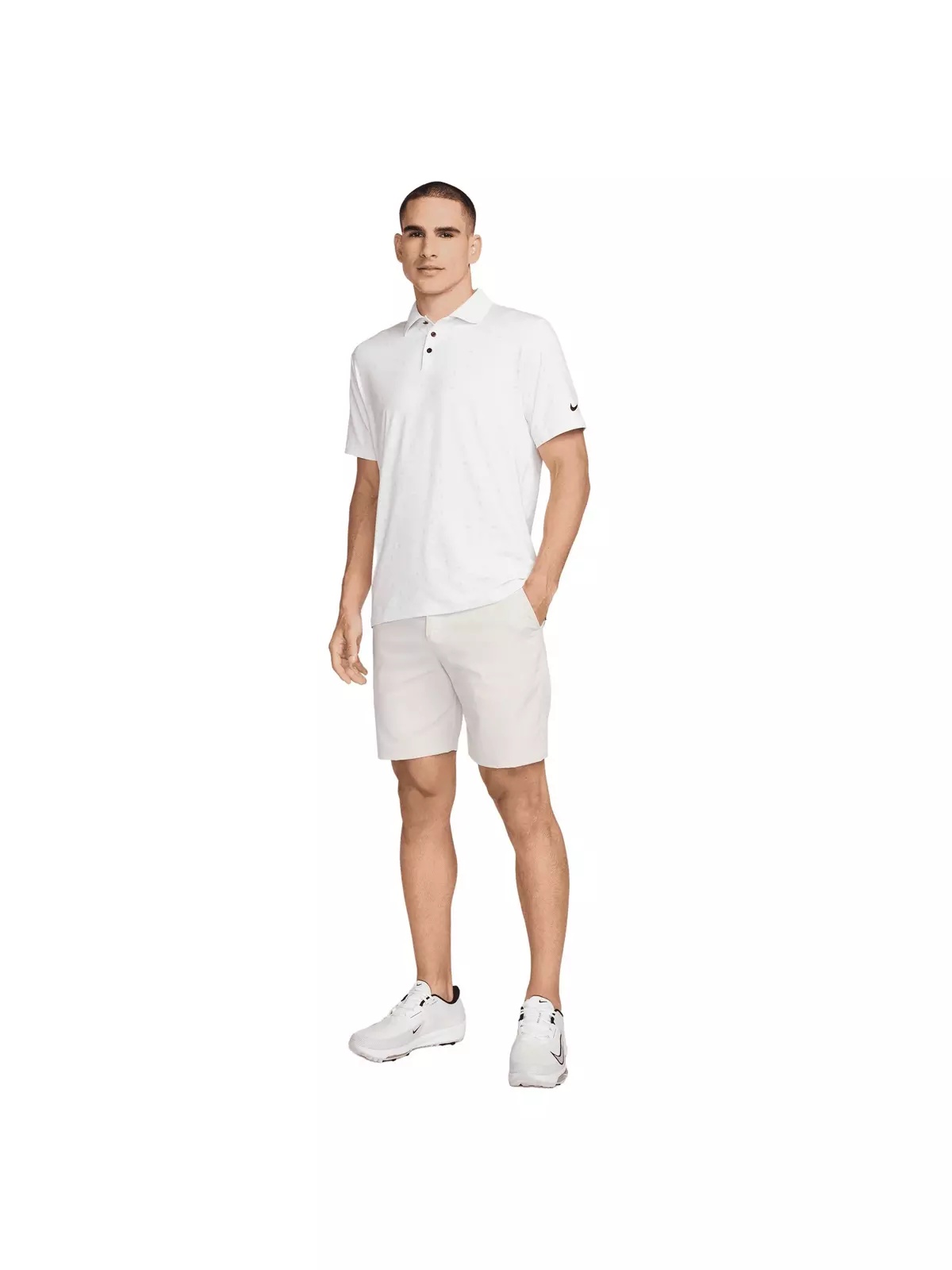 Tour Dri-Fit Men's Golf Polo-White - 6