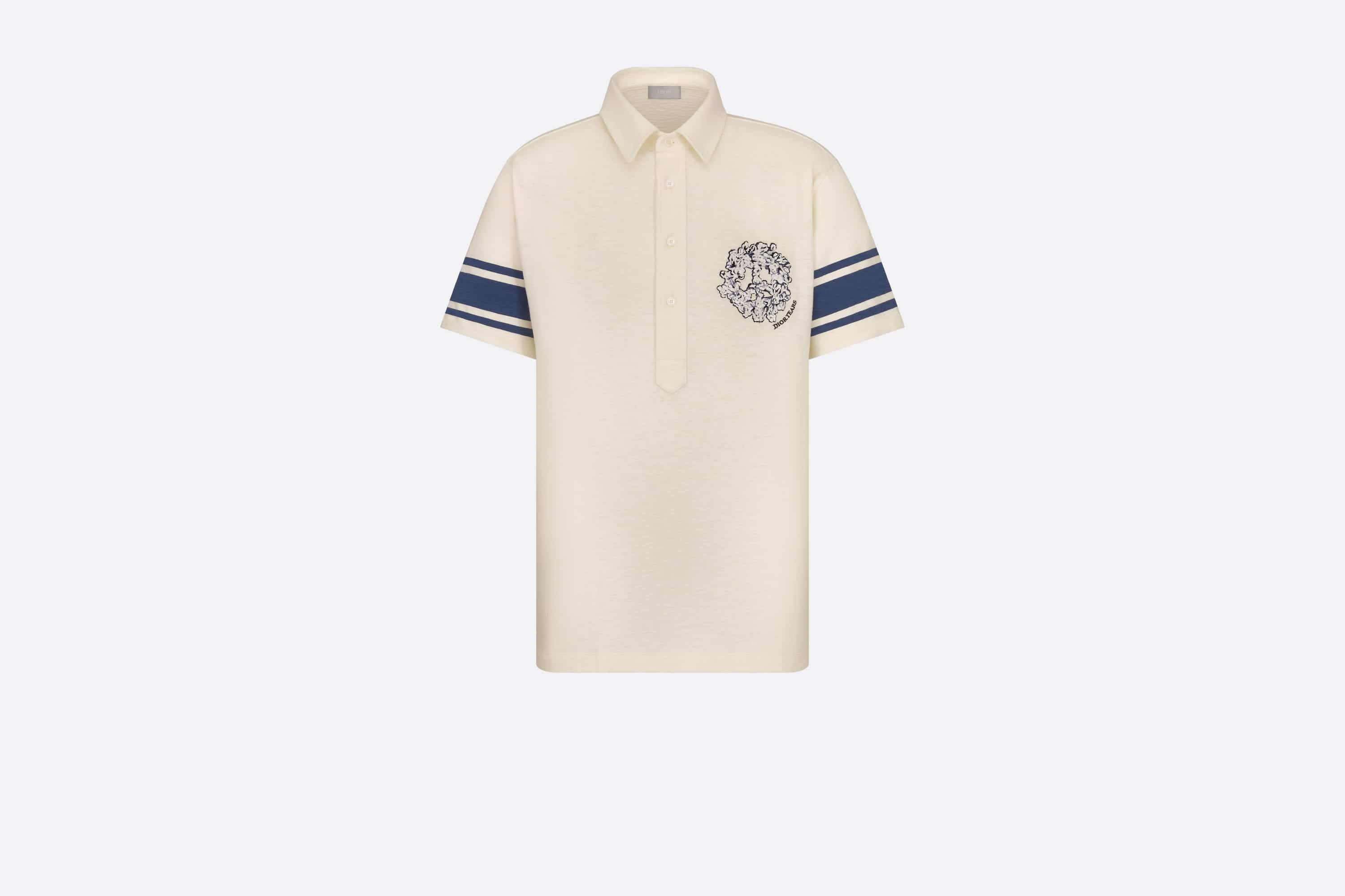 DIOR TEARS Relaxed-Fit Polo Shirt - 1