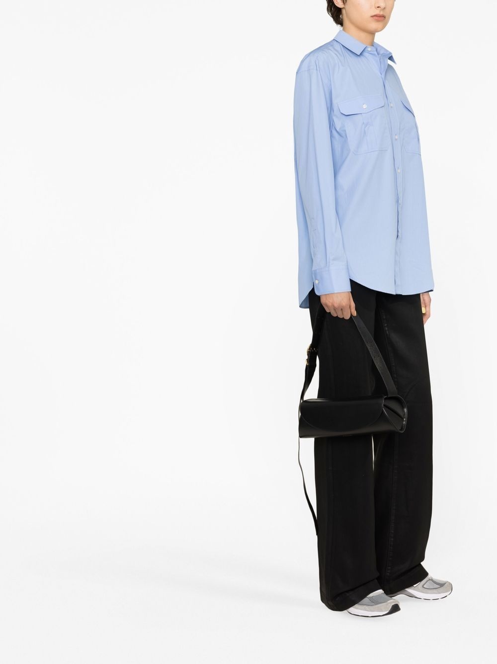 Oversize cotton shirt - 4