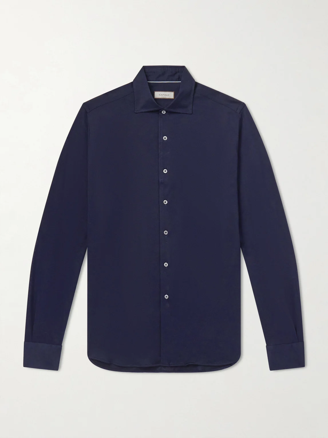 Cotton and Lyocell-Blend Shirt - 1