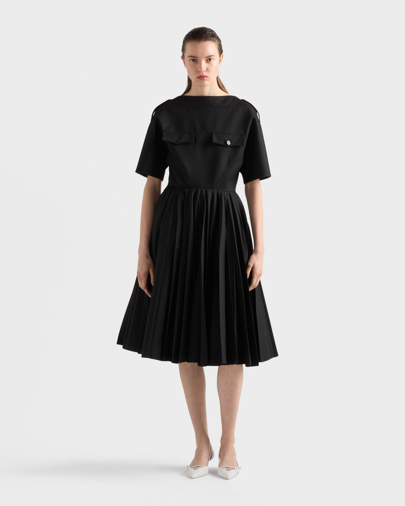 Prada Gabardine dress outlook