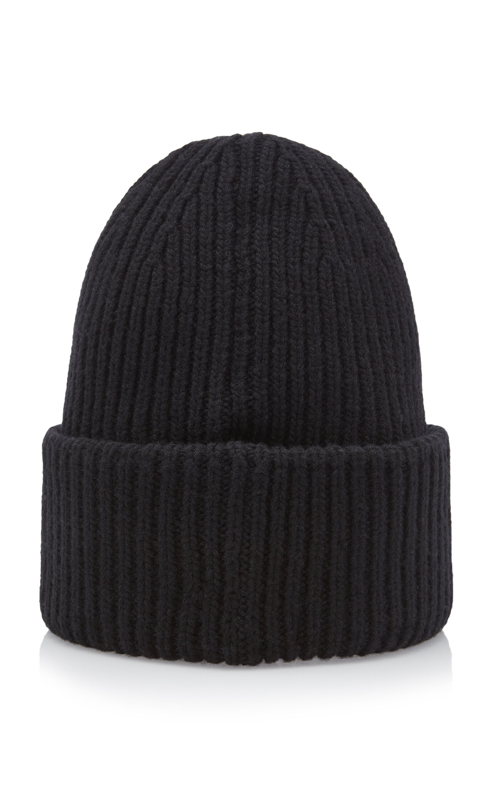 Ribbed-Knit Beanie black - 4