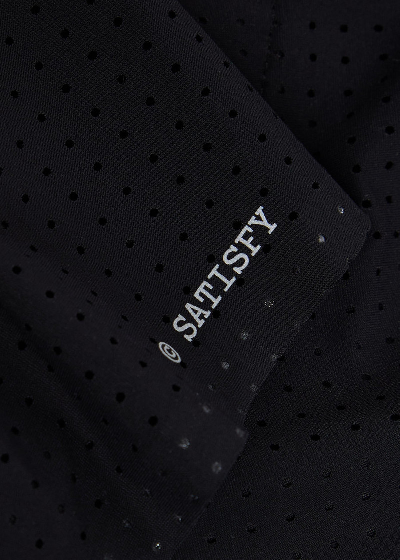 Satisfy Space-o 5 Perforated Stretch-jersey Shorts 5