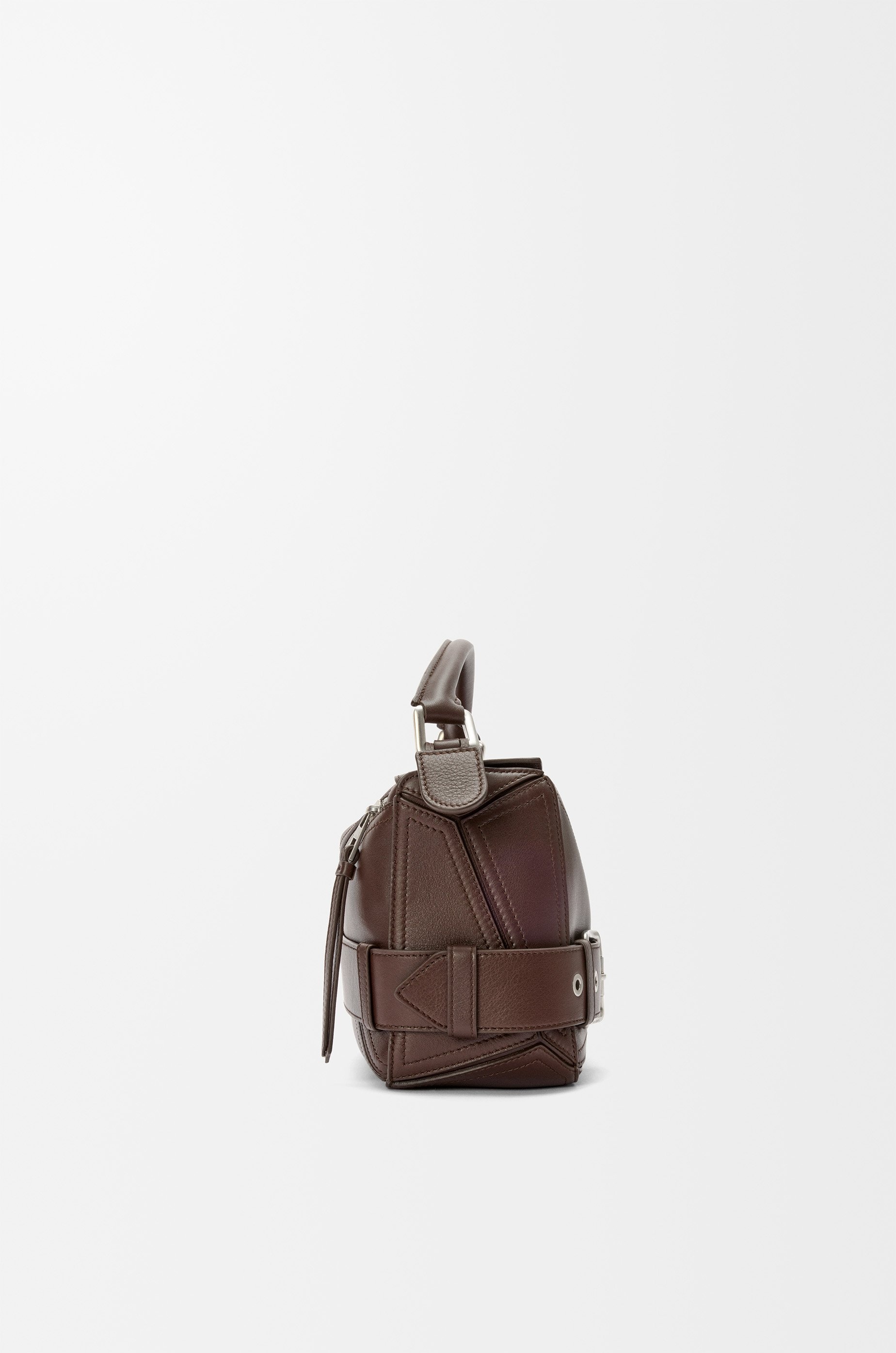 Small Puzzle Biker bag in shiny calfskin - 5