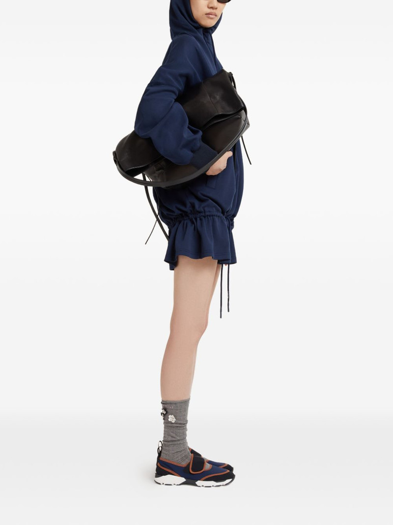 Marni drawstring mini dress outlook