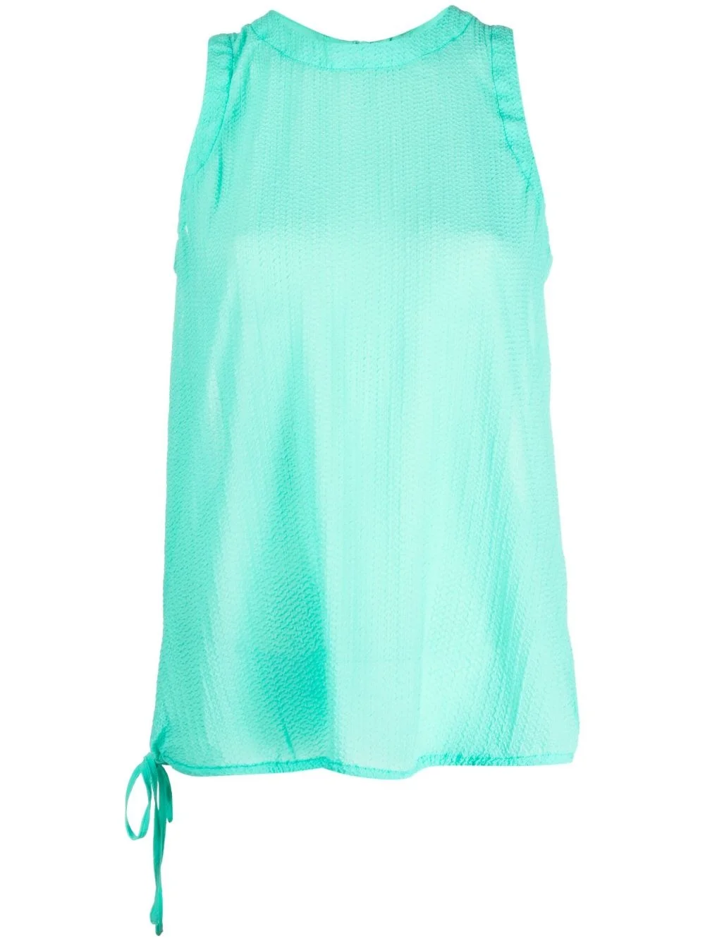 drawstring-detail tank top - 1