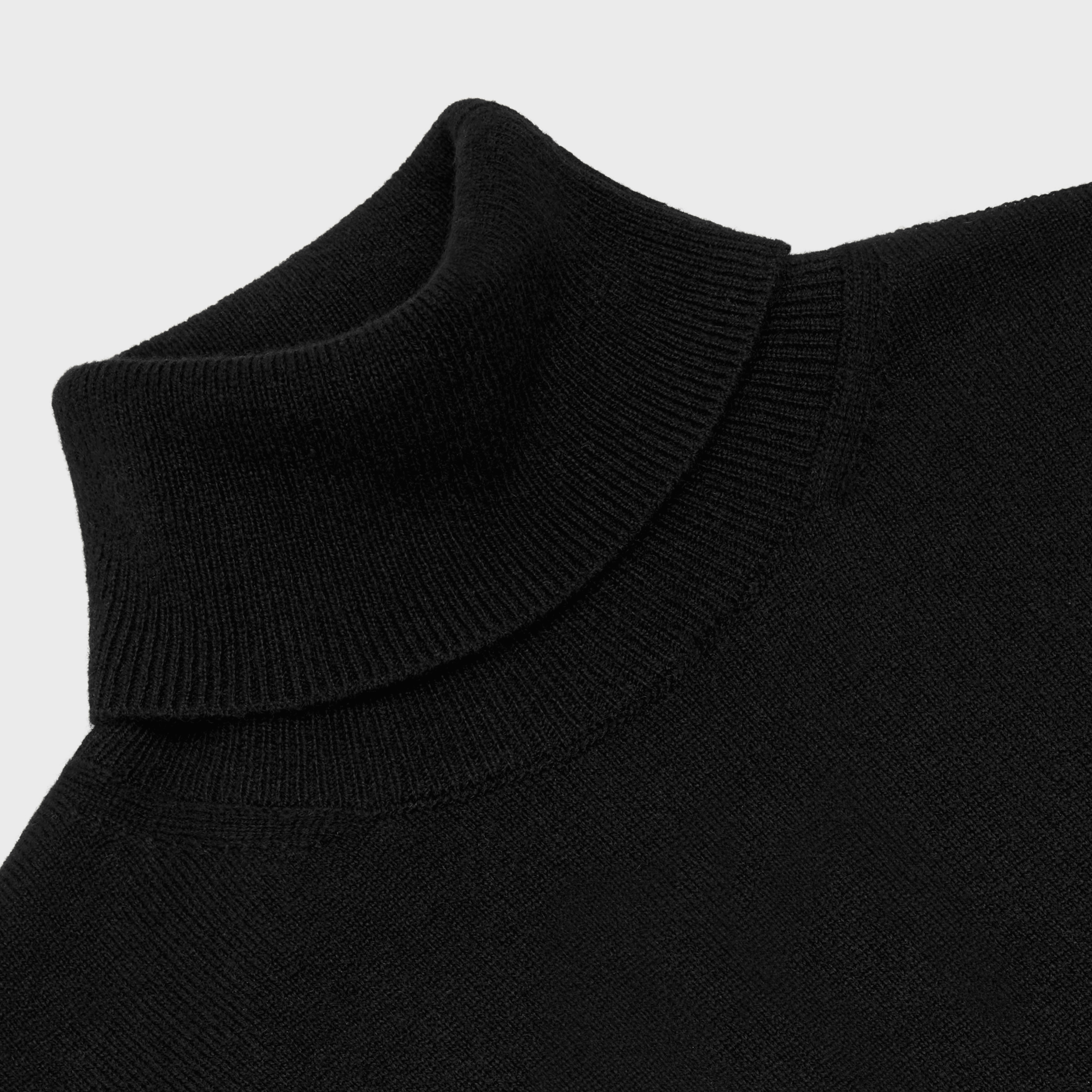 Triomphe turtleneck sweater in fine Cashmere - 3