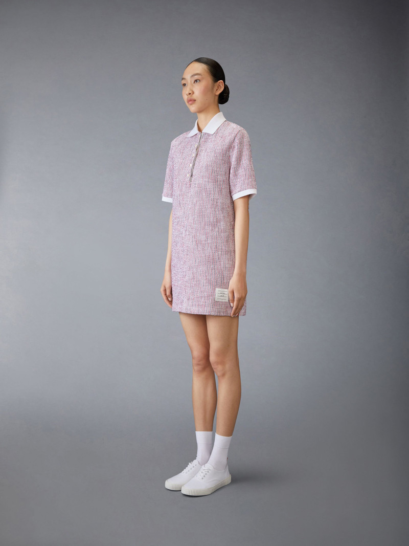 Thom Browne COTTON TWEED POLO DRESS outlook
