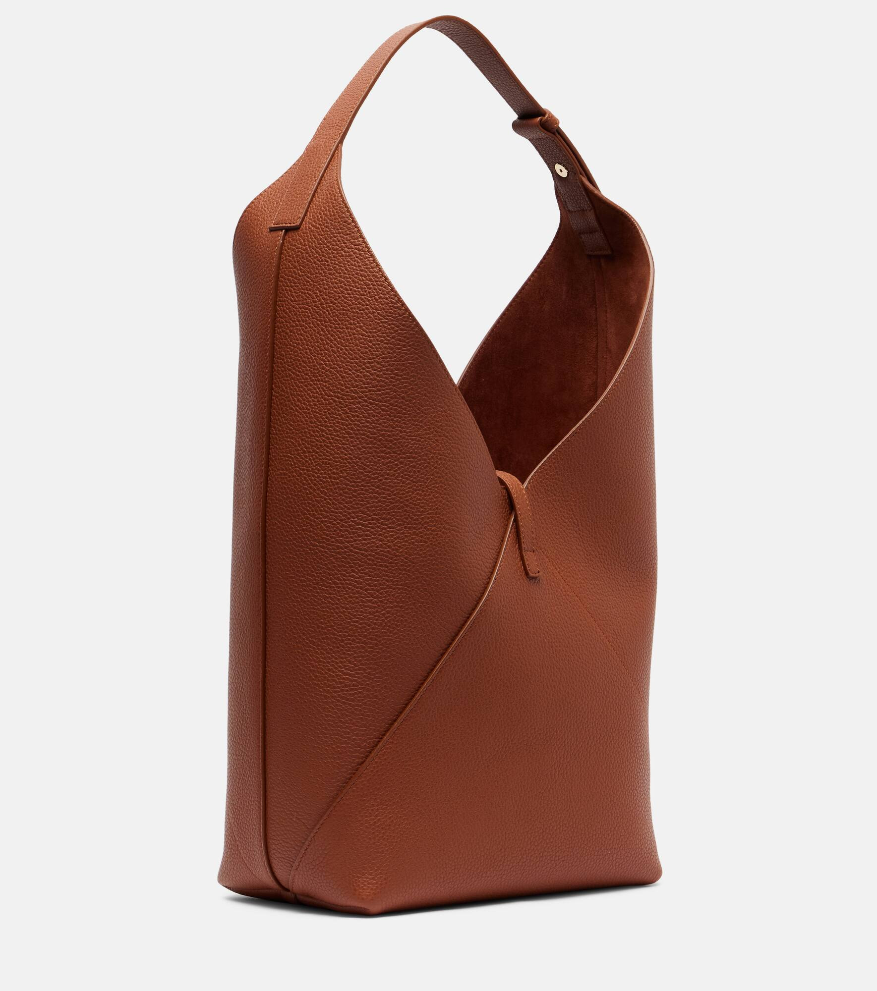 Origami Medium leather shoulder bag - 4