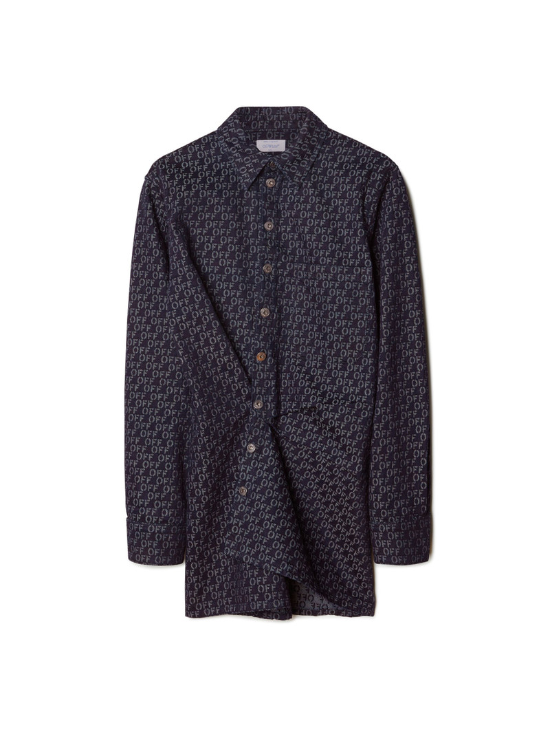 Off Jacq Twist Mini Dress 3