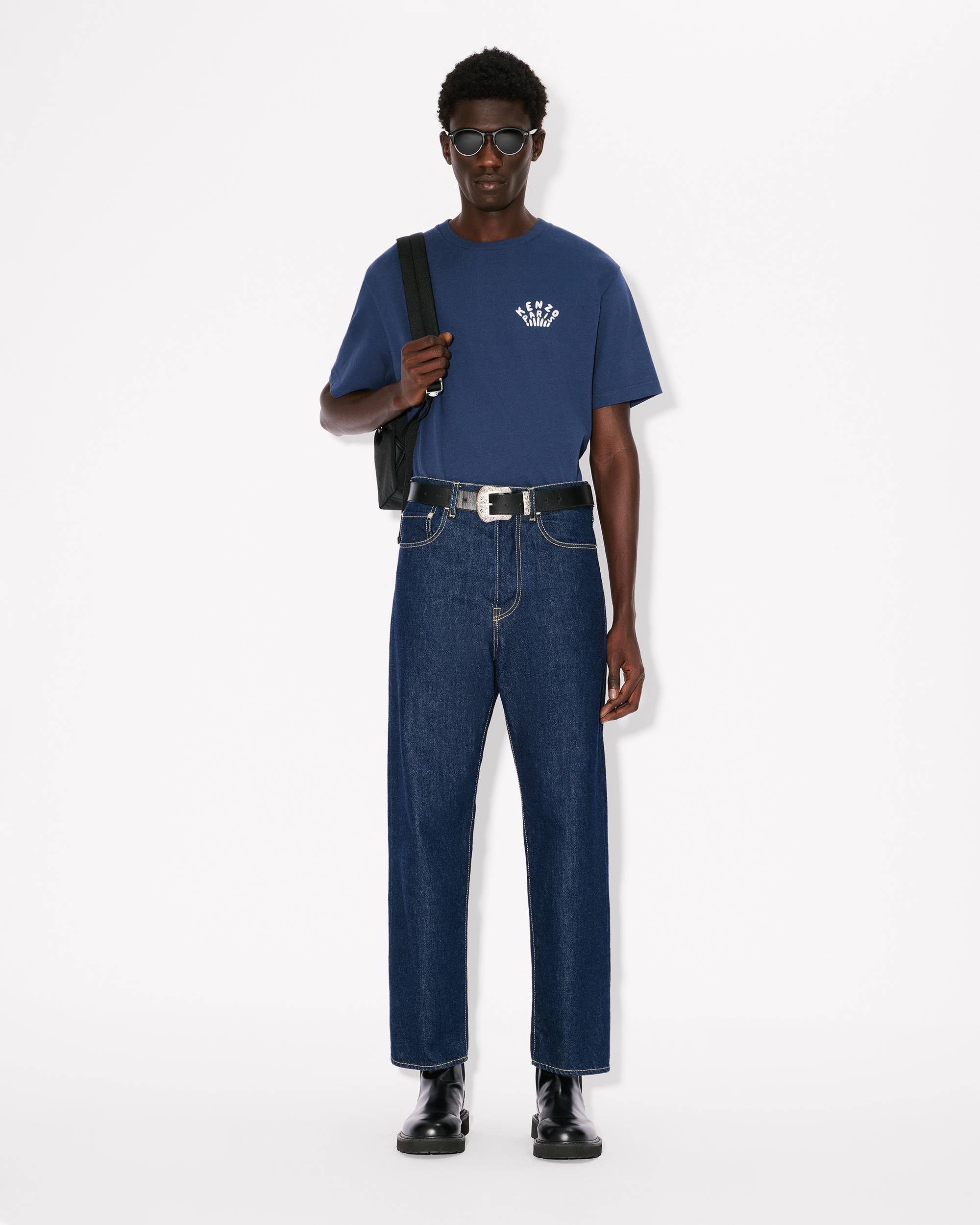 'KENZO Dragonfly' embroidered T-shirt in cotton - 5
