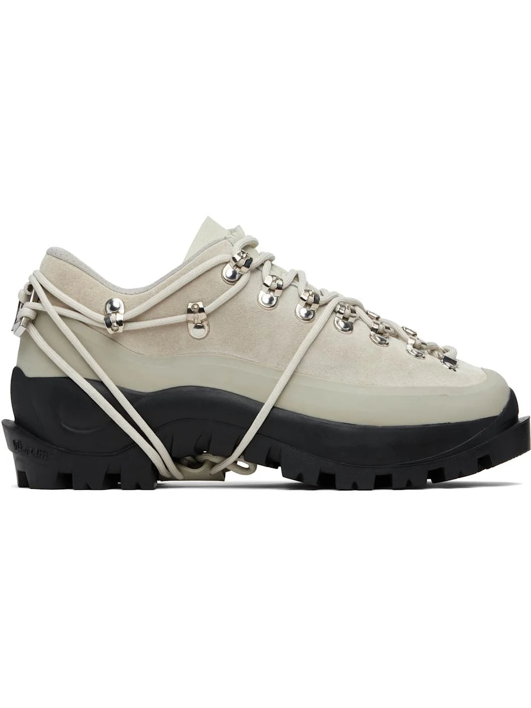 Gray Low Hiking Boots - 1