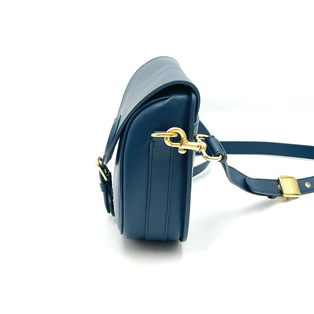 Christian - Christian Dior Royal Blue Bobby Bag Medium M9319UMOL (Built-in Chip) - 4