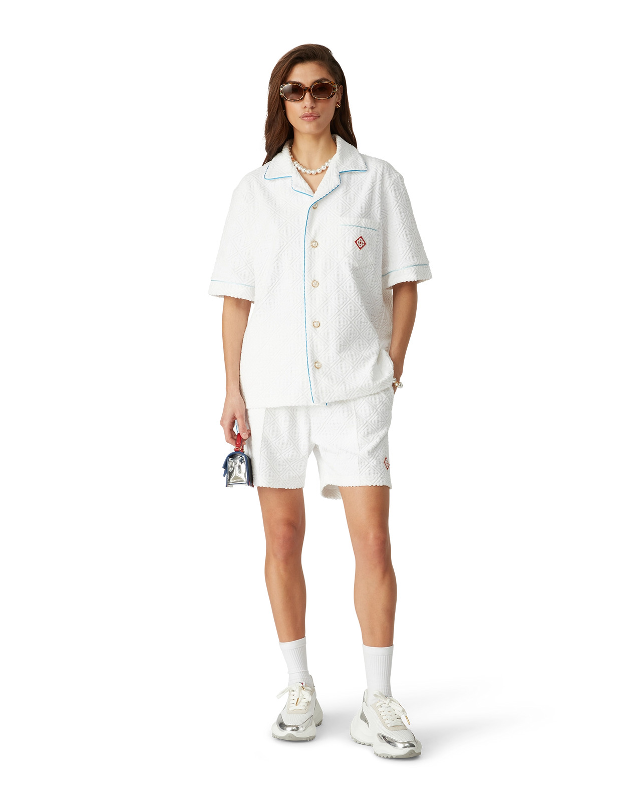 Monogram Towelling Shirt | Casablanca Paris - 6