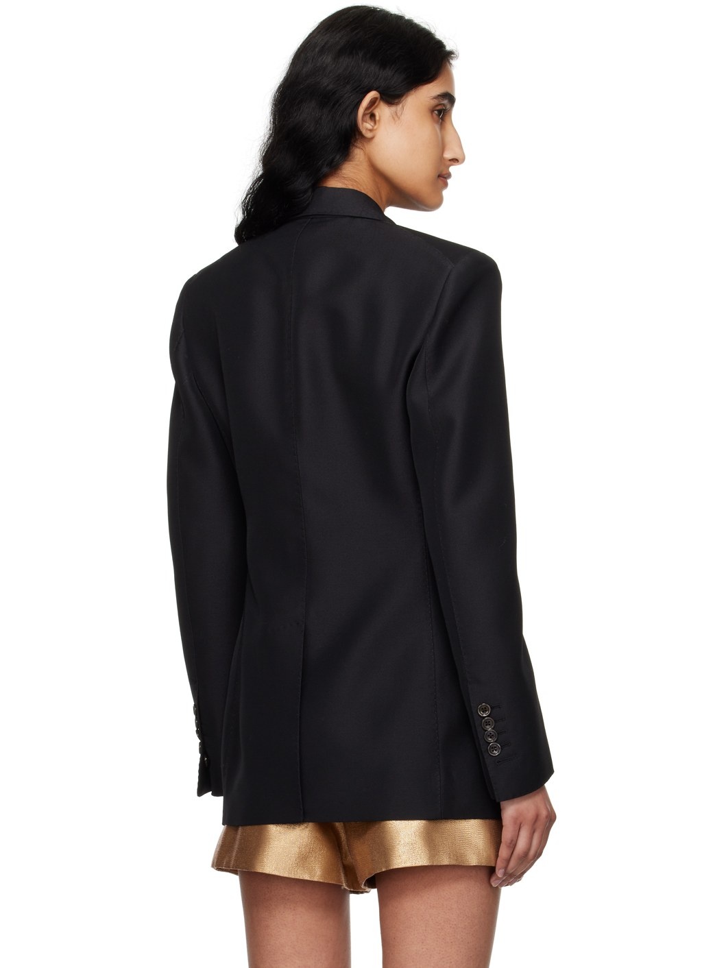 Black Wallis Blazer - 3