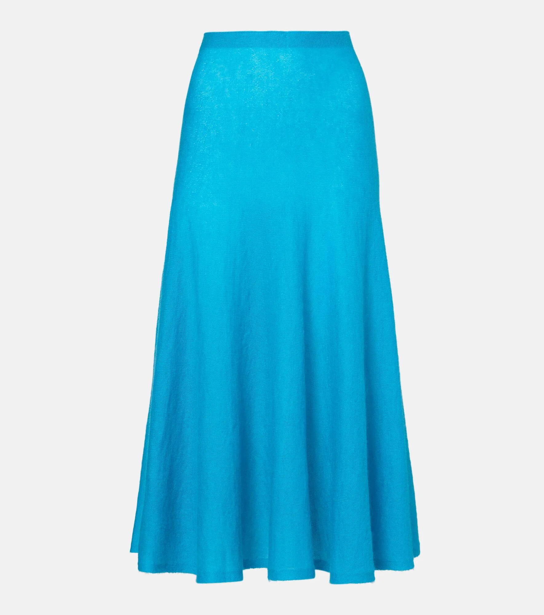 Circle mohair and wool-blend midi skirt - 1