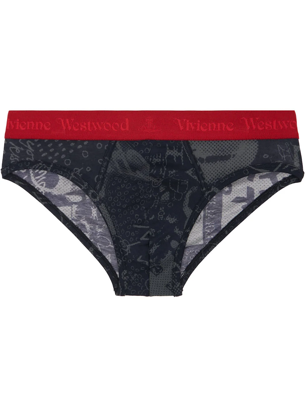 Black 'Let It Rock' Briefs - 1