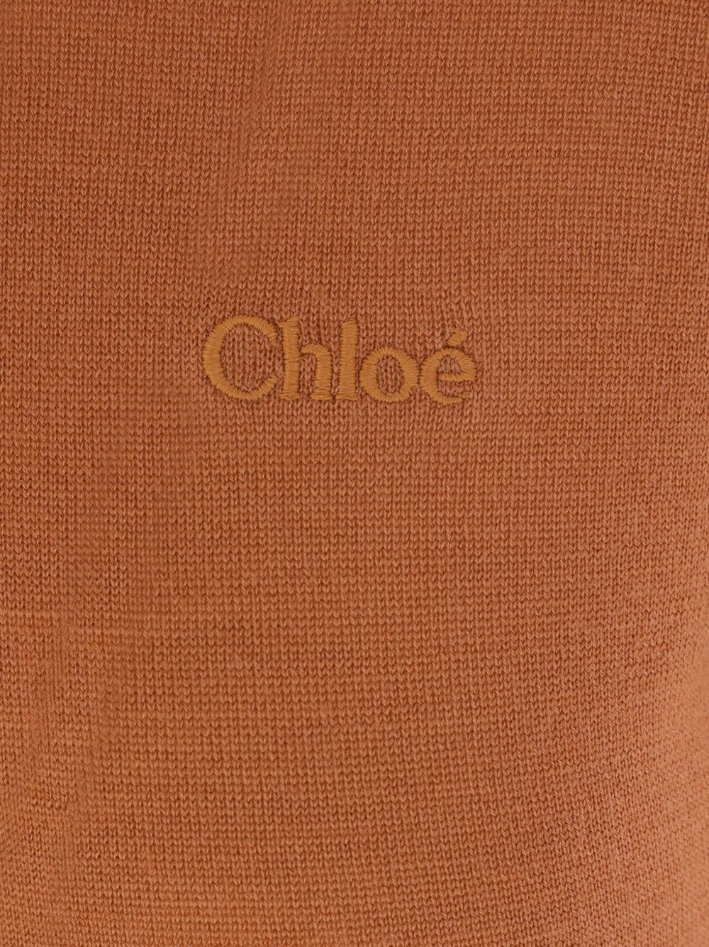 logo-embroidered crew-neck top - 3