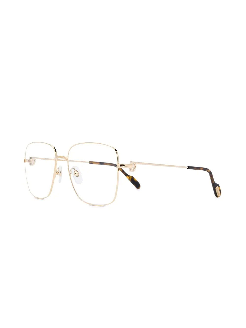 square-frame glasses - 2