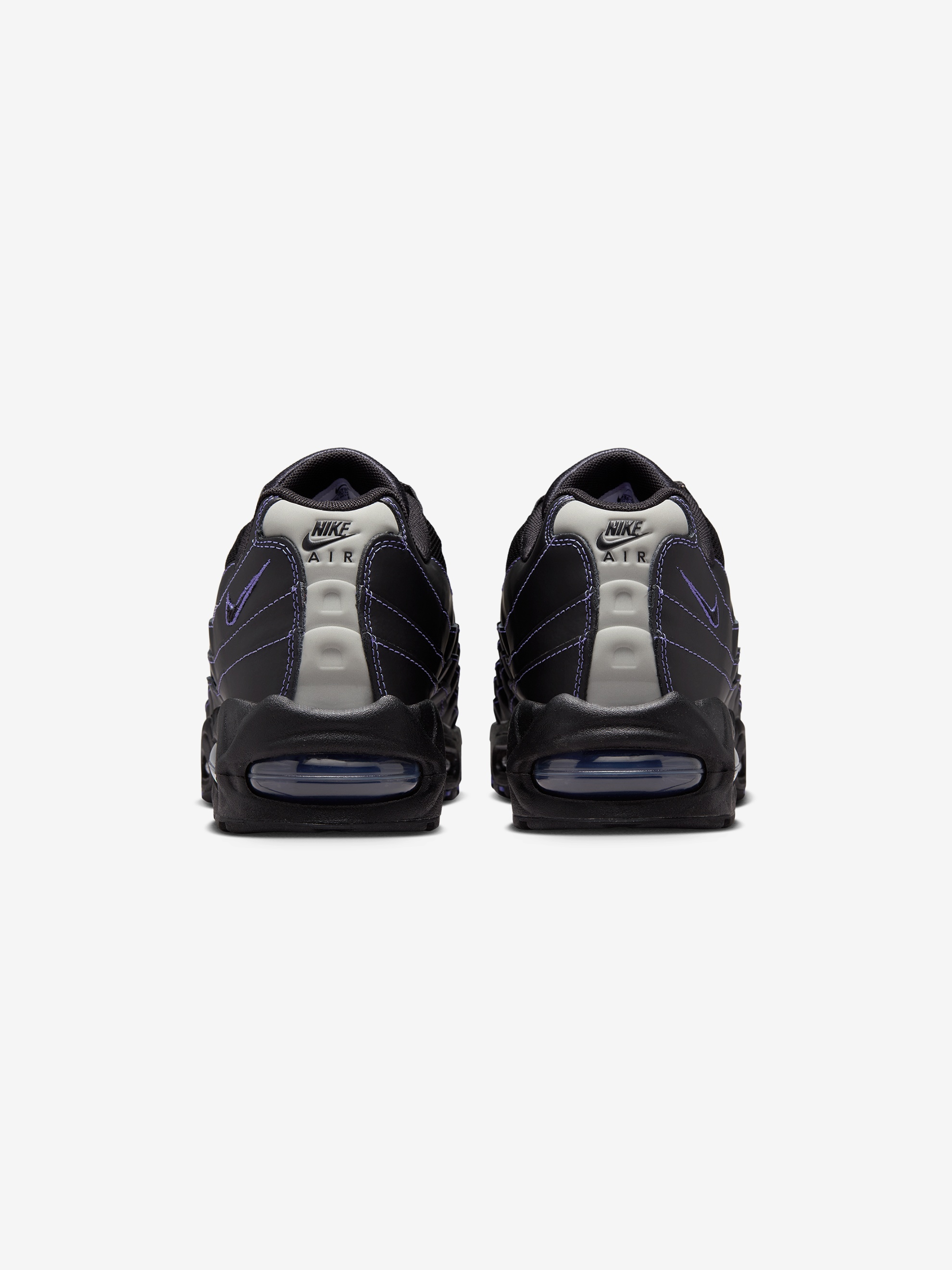NIKE AIR MAX 95 OG (BLACK/BLACK-PERSIAN VIOLET-WOLF GREY) - 4