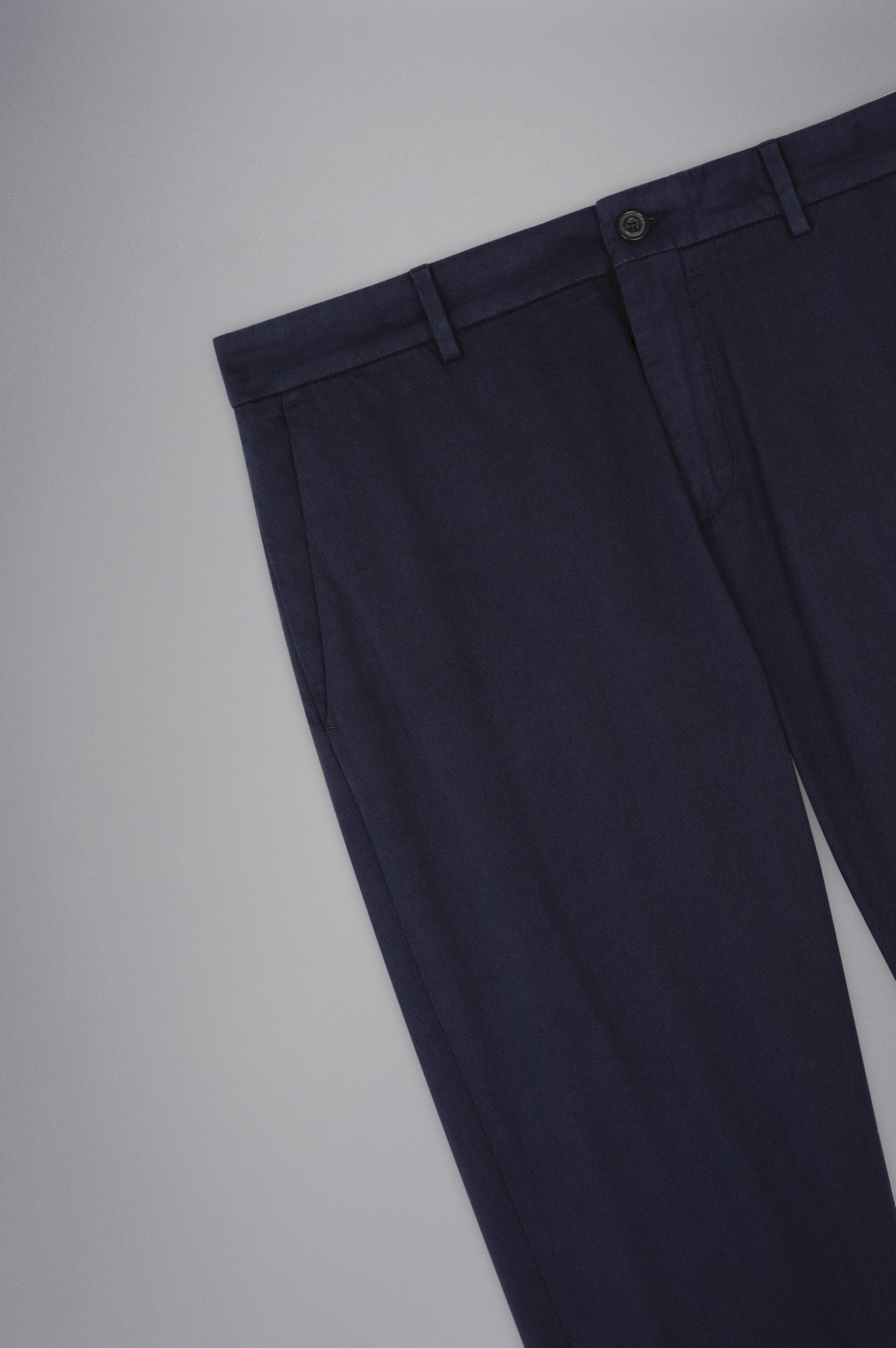 COTTON STRETCH CHINO TROUSERS - 5