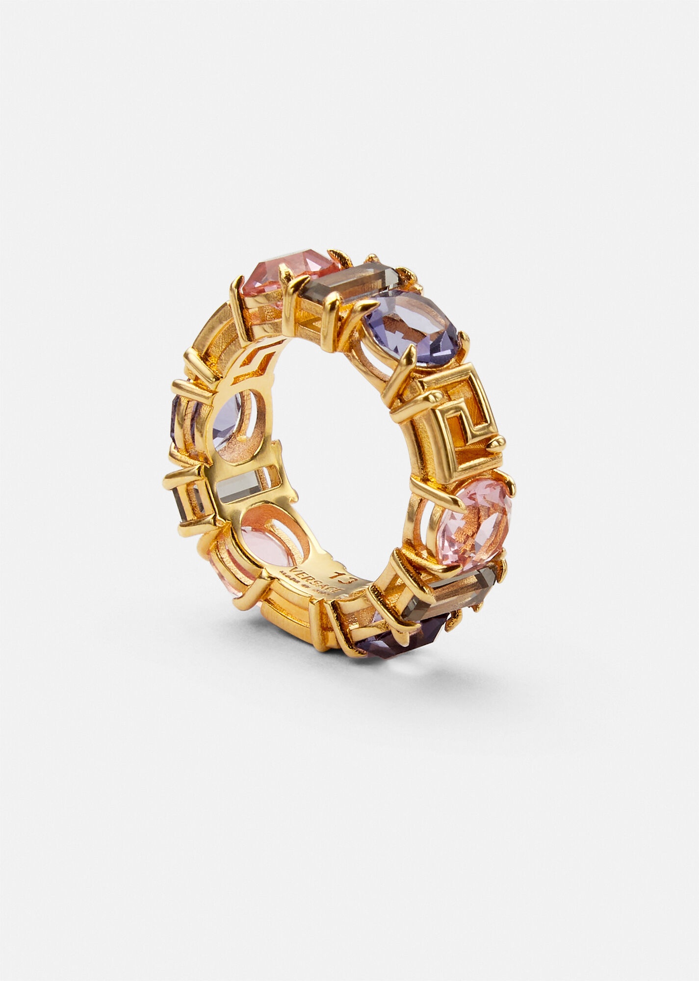 Crystal Greca Ring - 2