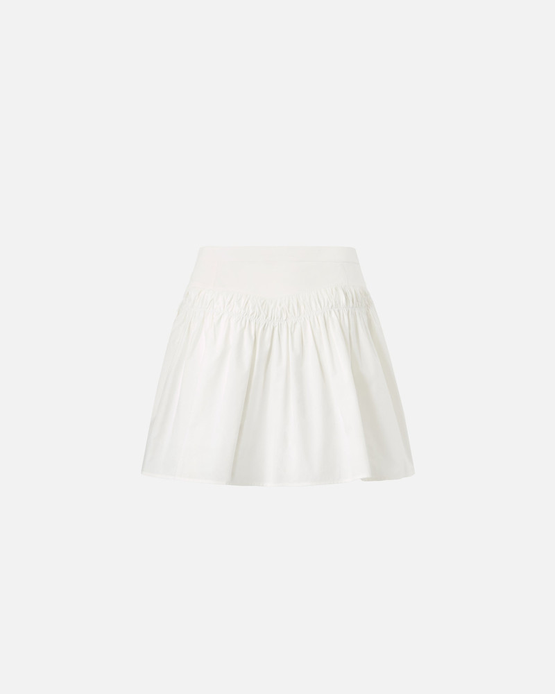 PINKO SHORT SKIRT WITH GATHERING AND DRAWSTRING outlook
