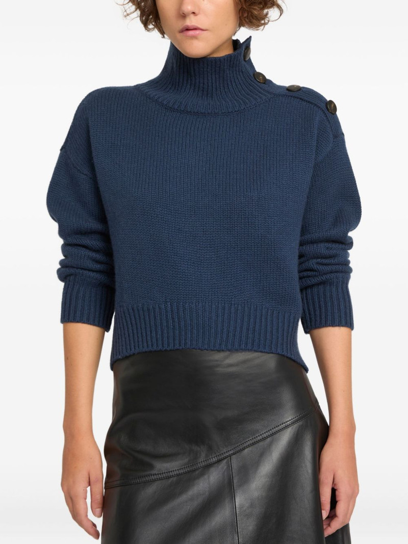 button high-neck sweater 3