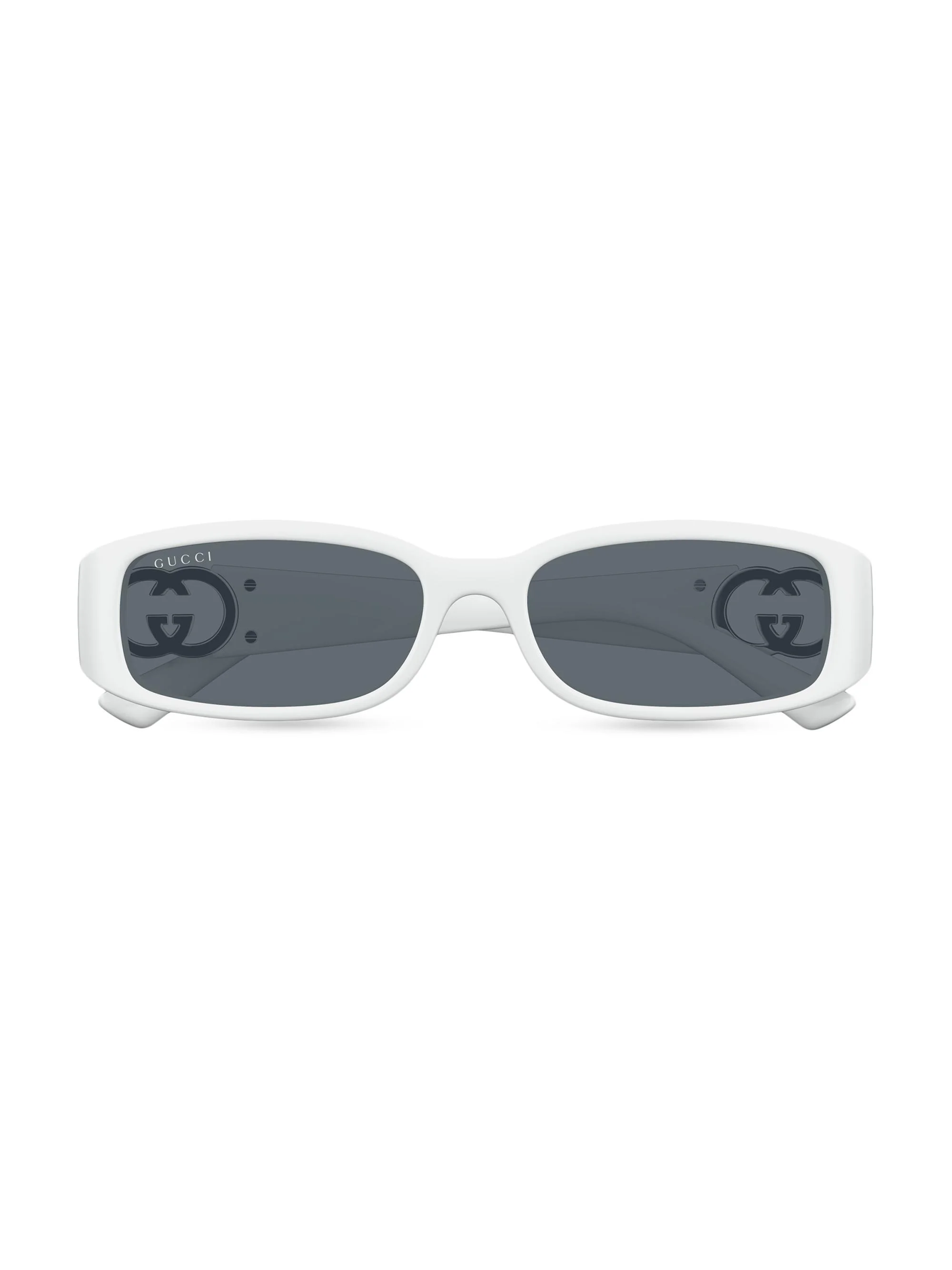 Women's Hailey 54MM Rectangular Sunglasses - Grey Ivory - 1