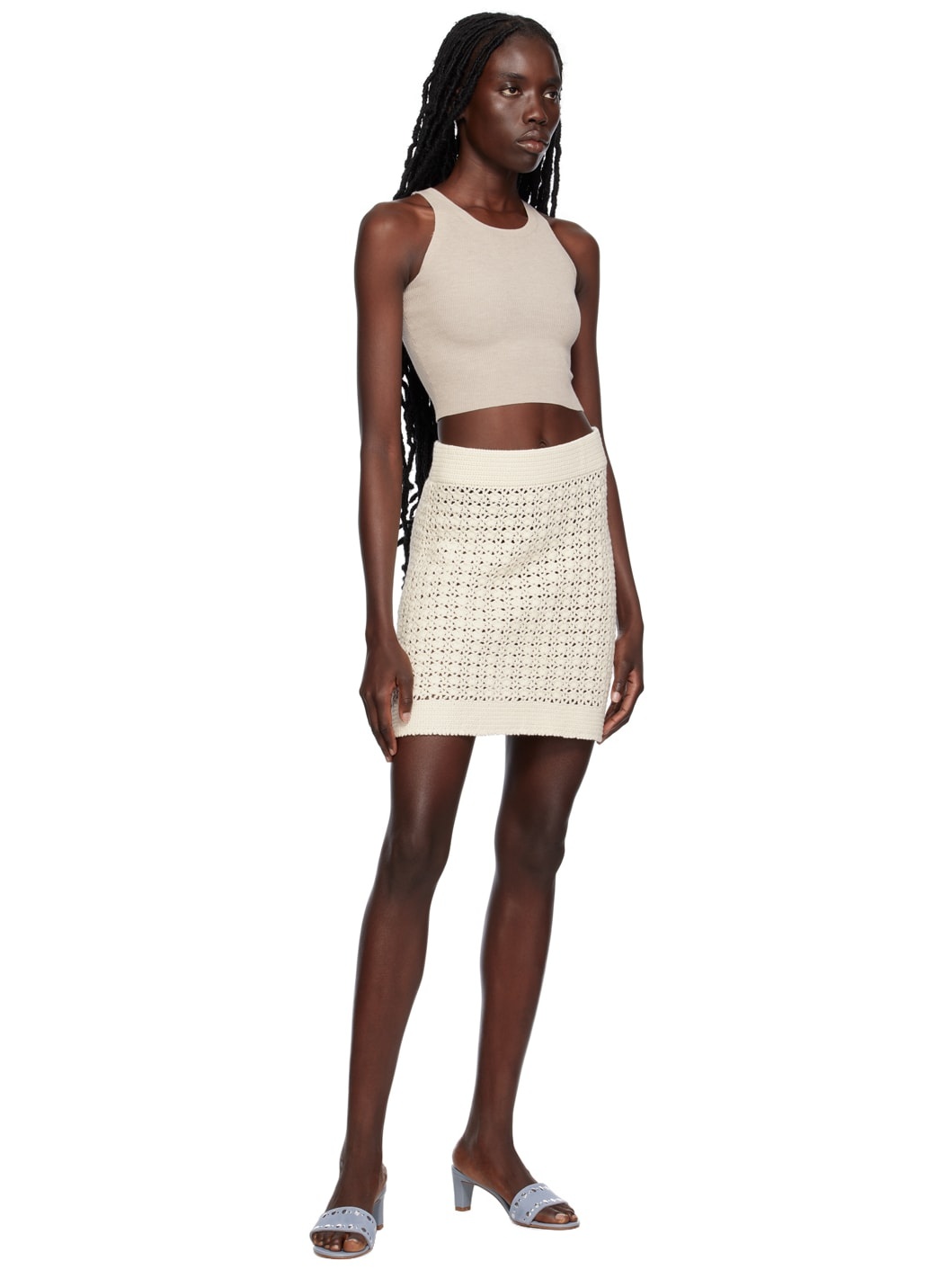 Beige Grace Tank Top - 4